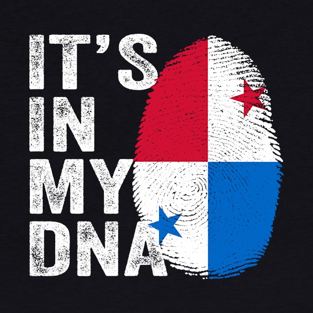 IT'S IN MY DNA Panama Flag Fingerprint by creativity-w